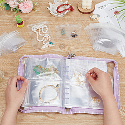PVC Loose Leaf Jewelry Storage Bag&nbsp;ODIS-WH0038-90D