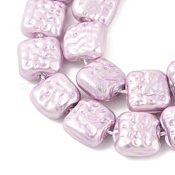 Electroplated Porcelain Beads Strands&nbsp;BSHE-Z007-01A
