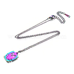 201 Stainless Steel Pendants Necklaces&nbsp;LS-NJEW-S105-JN641