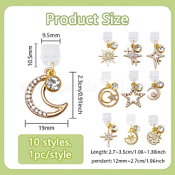 10Pcs Plastic Mobile Dustproof Plugs&nbsp;HJEW-WH00171