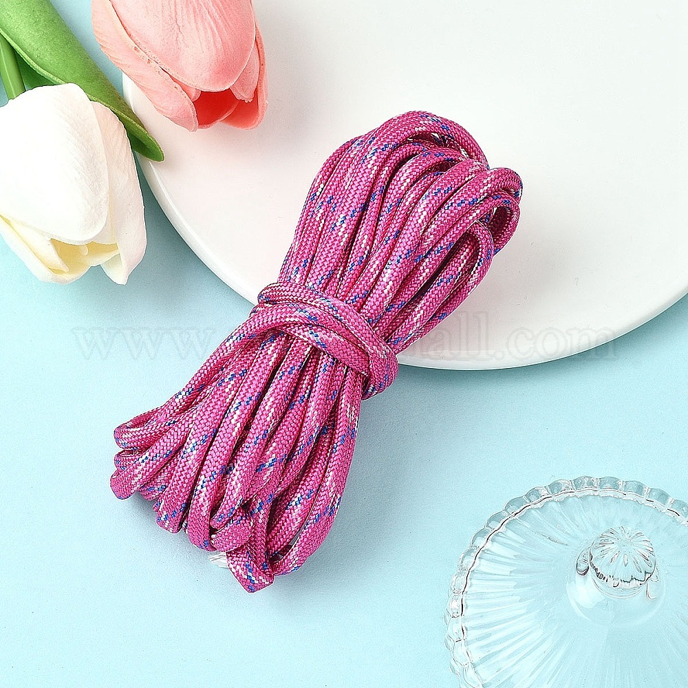 Wholesale 5M 7 Inner Cores Polyester & Spandex Cord Ropes - Pandahall.com