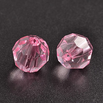 Transparent Acrylic Beads&nbsp;PL505Y-2-1