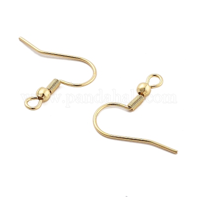 316 Surgical Stainless Steel Earring Hooks&nbsp;STAS-M288-06G-A-1