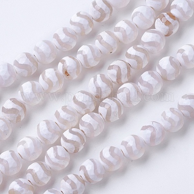 Tibetan Style dZi Beads&nbsp;G-G752-10mm-1