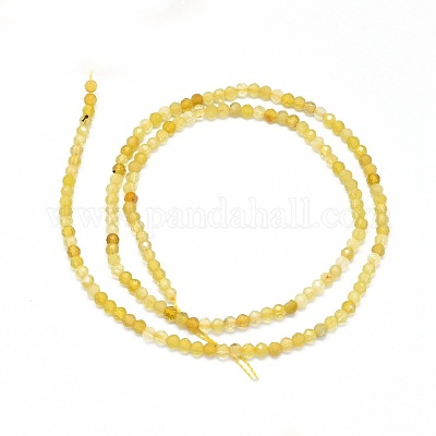 Natural Yellow Opal Beads Strands&nbsp;G-O180-05A-1