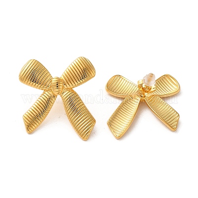 304 Stainless Steel Stud Earring&nbsp;EJEW-C075-04A-G-1