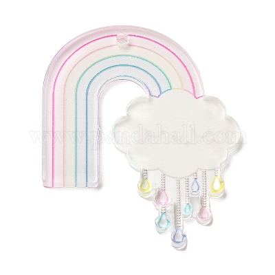 Cute Acrilic Pendants&nbsp;OACR-L014-02A-1