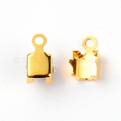Zinc Alloy Rhinestone Claw Charms Setting&nbsp;PALLOY-TAC0023-07G-1
