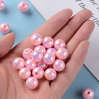 Opaque Acrylic Beads&nbsp;X-MACR-S370-D12mm-A01-1