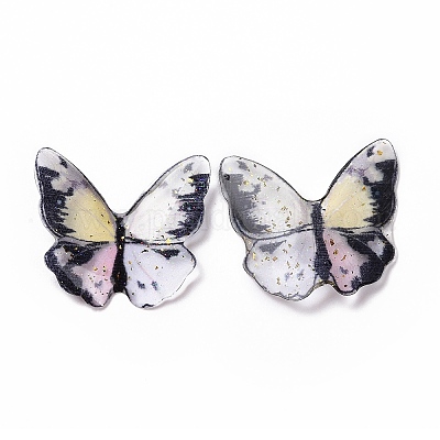 Transparent Resin Cabochons&nbsp;RESI-L036-10A-06-1