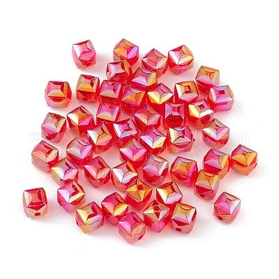 Transparent Acrylic Beads&nbsp;MACR-F073-02-1
