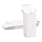 Rectangle Paper Boxes, for Glasses Packaging, White, 17x6.2x7.9cm