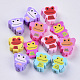 Handmade Polymer Clay Beads&nbsp;CLAY-S093-23-1