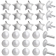 30Pcs 2 Styles 925 Sterling Silver Flat Head Pins&nbsp;STER-SC0001-70P-7