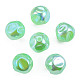 Electroplate Rainbow Iridescent Plating Acrylic Beads&nbsp;TACR-T025-002A-1