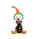 Handmade Lampwork Clown Display Decorations&nbsp;LAMP-Q005-12C-1