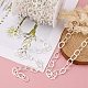 Electroplate Brass Paperclip Chains&nbsp;CHC-L019-31S-5