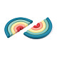 Handmade Polymer Clay Cabochons&nbsp;CLAY-N010-030-03-3