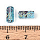 Picasso Transparent Glass Bugle Beads&nbsp;SEED-N010-02J-3