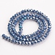 Electroplate Glass Beads Strands&nbsp;EGLA-A034-P2mm-B13-2