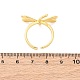 Brass Cuff Rings for Women&nbsp;RJEW-U047-36G-5
