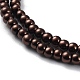 Glass Pearl Beads Strands&nbsp;HY-3D-B40-4