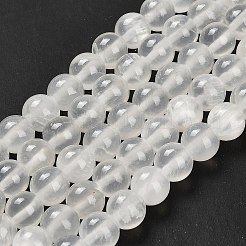 Natural White Jade Beads Strands&nbsp;G-B128-A02-03