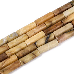 Natural Huanglong Jade Beads Strands&nbsp;G-T141-75