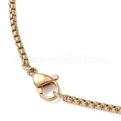 304 Stainless Steel Box Chain Lariat Necklaces&nbsp;NJEW-JN05887