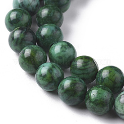 Natural Map Stone Picasso Jasper Beads Strands&nbsp;LS-G-F668-29-8mm