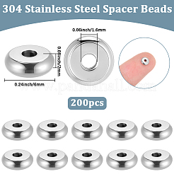 304 Stainless Steel Beads&nbsp;STAS-BBC0009-89A