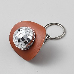 Plastic Keychains&nbsp;KEYC-WH0816-011P-D