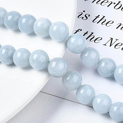 Natural Chalcedony Beads Strands&nbsp;G-S333-10mm-004