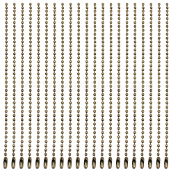 100Pcs Iron Ball Chains with Connectors&nbsp;IFIN-SP0001-67AB