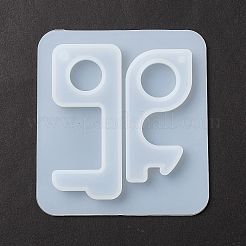 Key Shape DIY Pendant Silicone Molds&nbsp;LS-DIY-F114-10