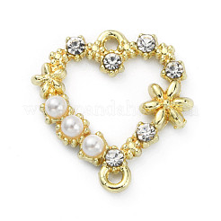 Alloy Crystal Rhinestone Links&nbsp;FIND-WH0110-040LG