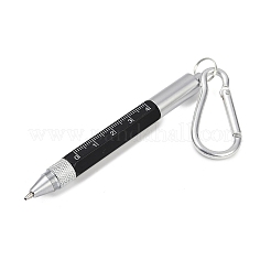 Aluminum Practical 6-in-1 Keychain Pen&nbsp;AJEW-R004-01P-09