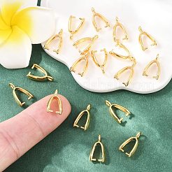 SHEGRACE Brass Ice Pick Pinch Bail&nbsp;XGR0039G-79G