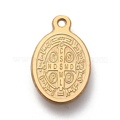 Ion Plating(IP) 304 Stainless Steel Charms&nbsp;STAS-M228-N01-G