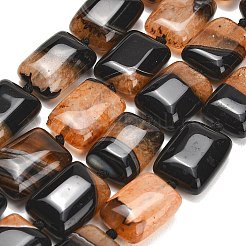 Natural Agate Beads Strands&nbsp;GG-L001-M01-01E