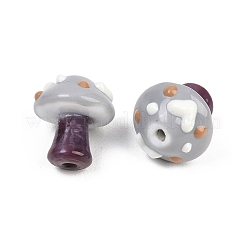 Handmade Lampwork Enamel Beads&nbsp;LAMP-B055-02H