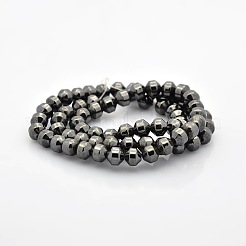 Magnetic Synthetic Hematite Beads Strands&nbsp;G-P061-26