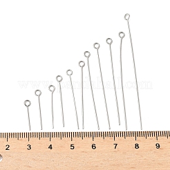304 Stainless Steel Eye Pins&nbsp;STAS-K293-12P