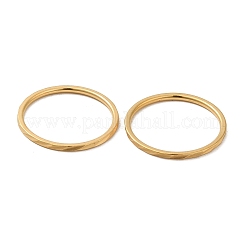 Ion Plating(IP) 304 Stainless Steel Plain Band Rings&nbsp;RJEW-I101-01B-G