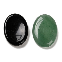 Natural & Synthetic Mixed Gemstone Oval Worry Stone&nbsp;G-R487-01