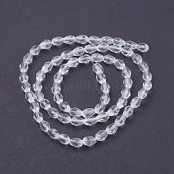Glass Beads Strands&nbsp;GLAA-R024-6x4mm-12