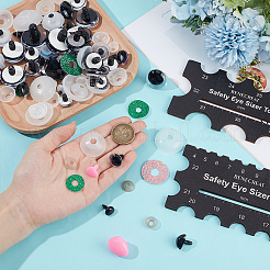 Plastic Doll Craft Eyes/Noes&nbsp;DIY-BC0016-185