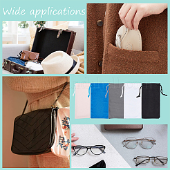 20Pcs 5 Colors Microfiber Eyeglasses Pocket Pouches&nbsp;AJEW-NB0005-56
