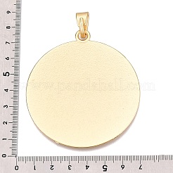 Rack Plating Alloy Big Pendants&nbsp;FIND-N005-42G