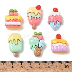 Opaque Resin Imitation Food Cabochons&nbsp;RE-CBABBBE-03